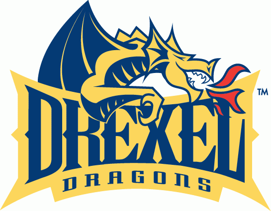 Drexel Dragons 2002-Pres Primary Logo vinyl decal